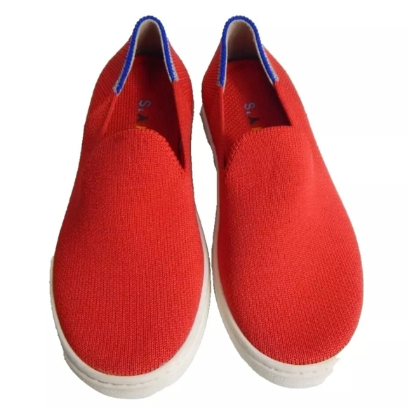 Rothy's Kids Knit Sneaker Lollipop Red - Picture 1 of 6